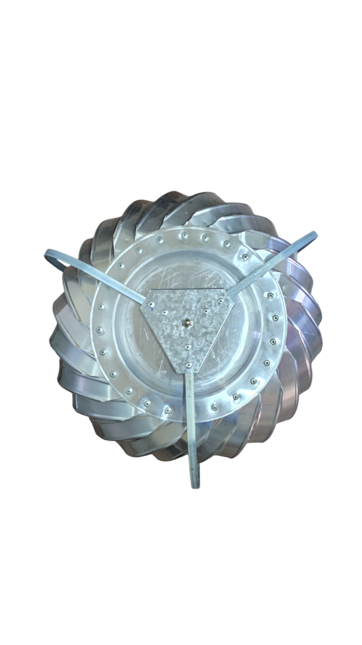 Extractor Eólico de Aluminio (5" a 24") | Ventilación Sin Electricidad