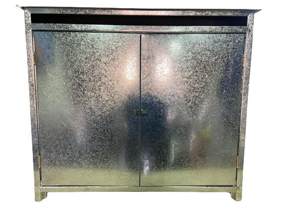 Gabinete de Gas Doble (para 2 Cilindros) | 11 y 15 kg | Acero Galvanizado