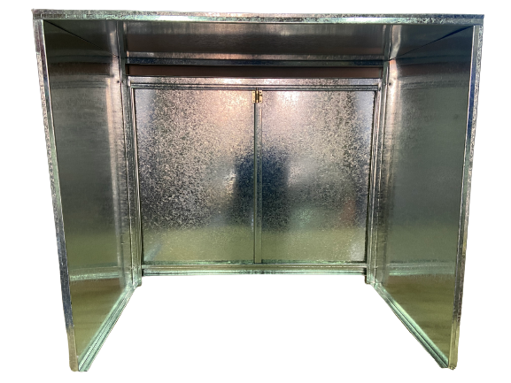 Gabinete de Gas Doble (para 2 Cilindros) | 11 y 15 kg | Acero Galvanizado