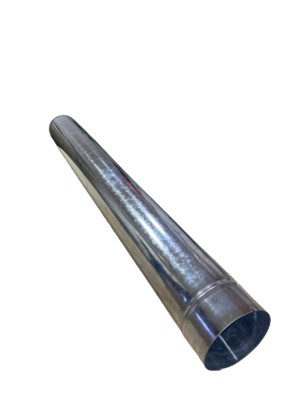 Tubo Galvanizado 1 Metro (4" a 10") | Espesores 0.5 y 0.8 mm