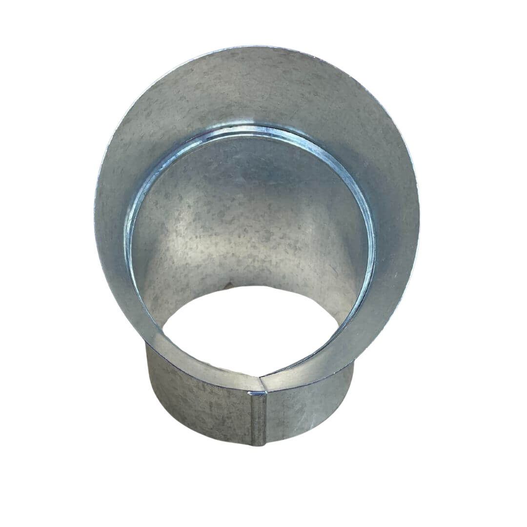 Codo Galvanizado 45° para Ducto (4" a 10") | Espesores 0.5 y 0.8 mm